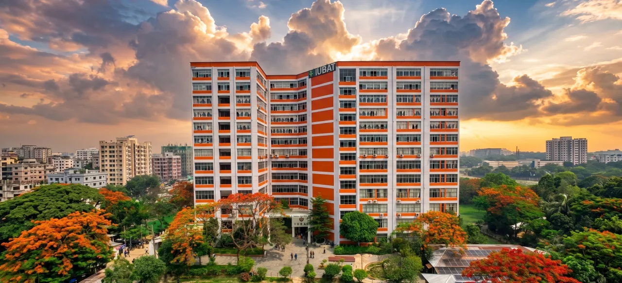 International University of Business Agriculture a banner