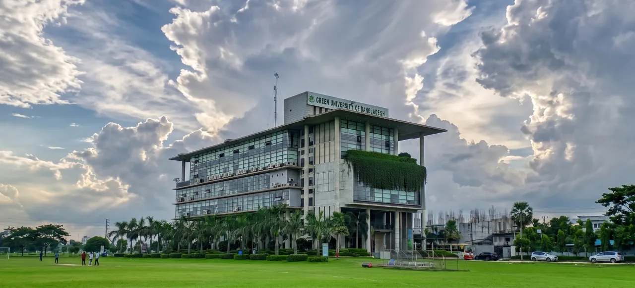 Green University of Bangladesh banner