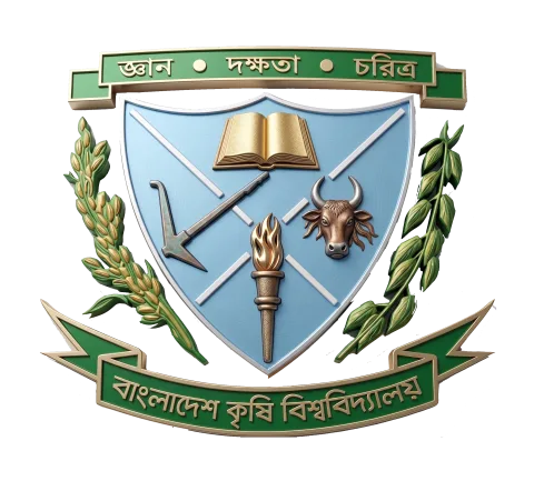 Bangladesh Agricultural University logo
