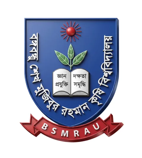 Bangabandhu Sheikh Mujibur Rahman Agricultural Uni logo